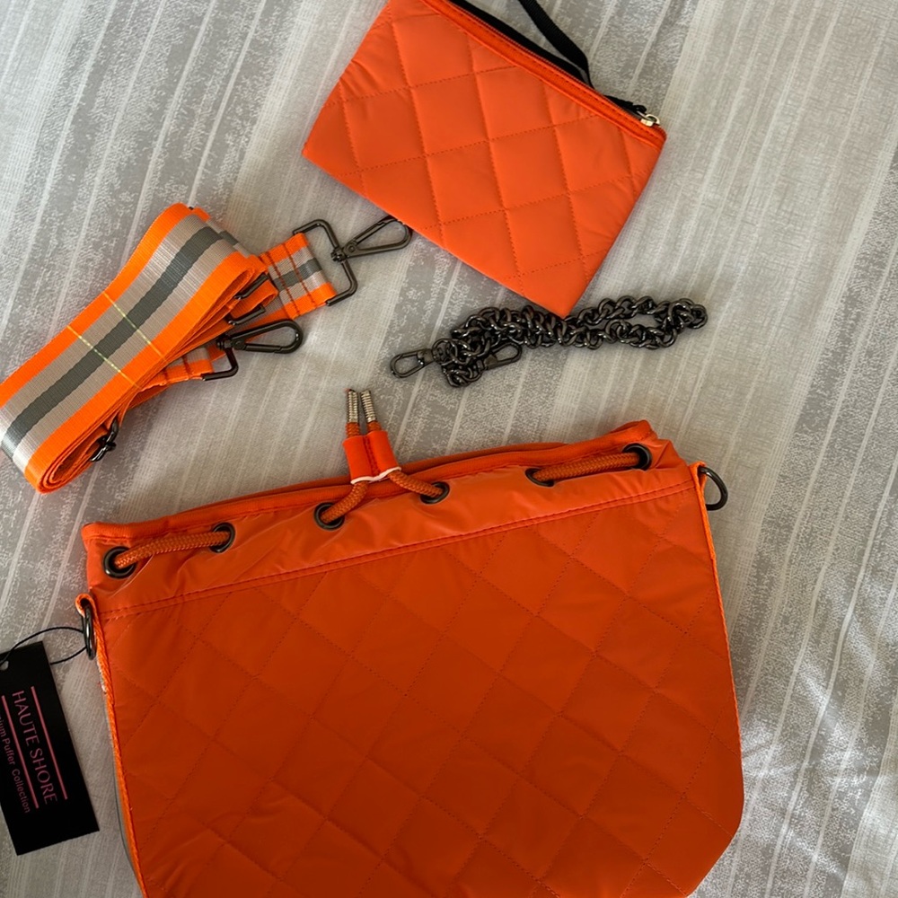 Brand New Haute Shore Puffer Bag